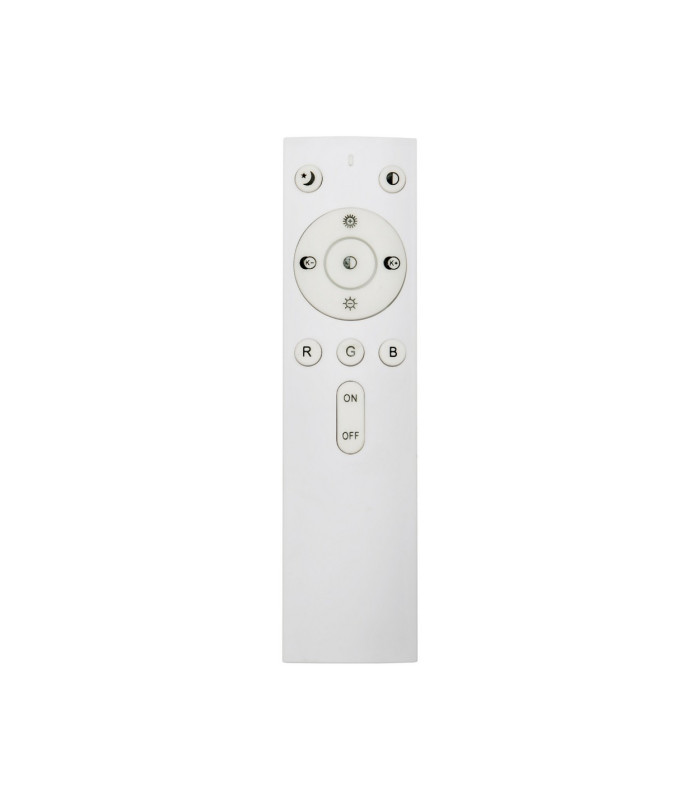 Sligo Dimmable CCT Integrated LED Semi Flush Ceiling Light Multi Colour 2900-6200K Remote Control-15