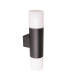 Torcia Outdoor Up Down Wall Lamp Black 2xE27 IP44-1