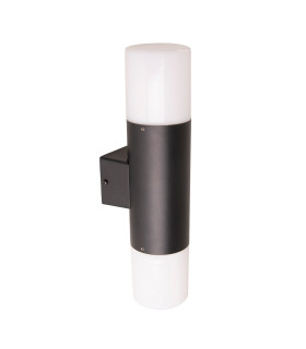 Torcia Outdoor Up Down Wall Lamp Black 2xE27 IP44-1