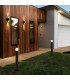 Torcia Outdoor Up Down Wall Lamp Black 2xE27 IP44-2