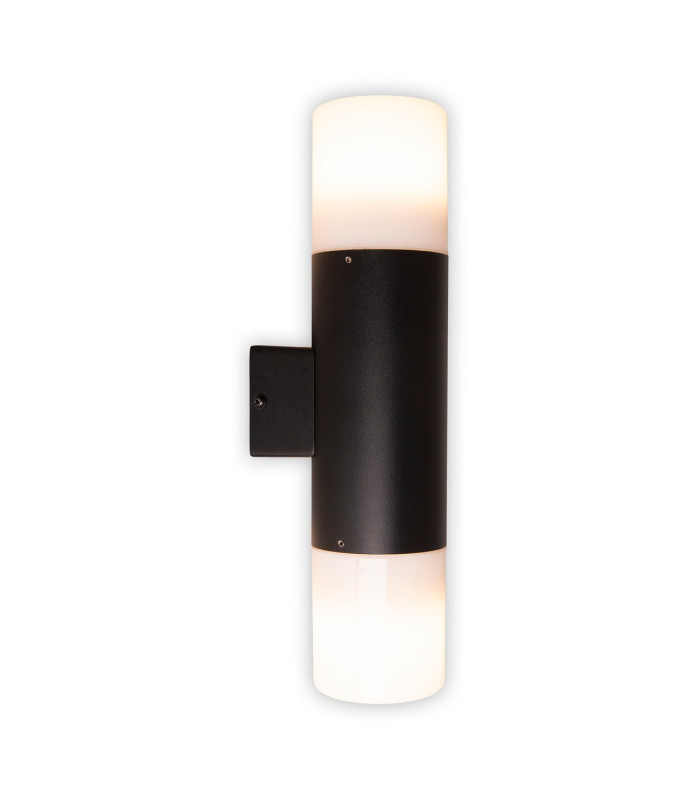 Torcia Outdoor Up Down Wall Lamp Black 2xE27 IP44-6