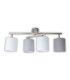 Tilde Multi Arm Semi Flush Ceiling Lamp Silver-1