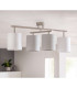 Tilde Multi Arm Semi Flush Ceiling Lamp Silver-4