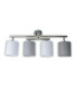 Tilde Multi Arm Semi Flush Ceiling Lamp Silver-7