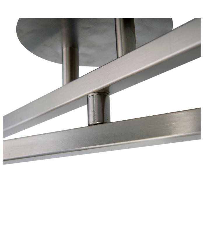 Tilde Multi Arm Semi Flush Ceiling Lamp Silver-9