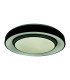 Monterey Dimmable 38cm CCT Integrated LED Semi Flush Ceiling Light Black 3000-6500K Remote Control-5