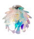 Fora Semi Flush Ceiling Light Iridescent 1xE27-1