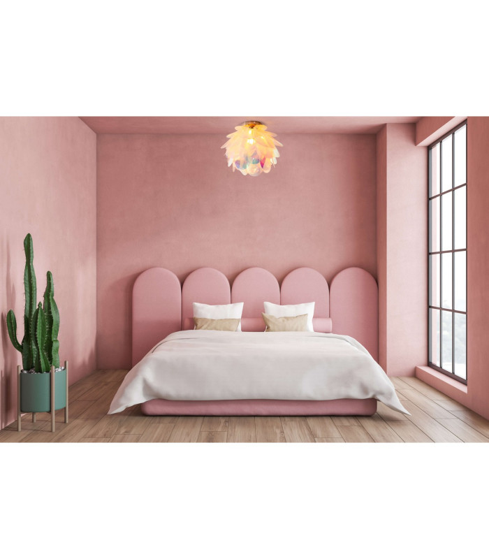 Fora Semi Flush Ceiling Light Iridescent 1xE27-3