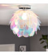 Fora Semi Flush Ceiling Light Iridescent 1xE27-5