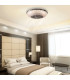 Viento Dimmable LED Ceiling Fan Clear/Transparent 3000-6000K Remote Control-4