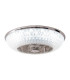 Viento Dimmable LED Ceiling Fan Clear/Transparent 3000-6000K Remote Control-9