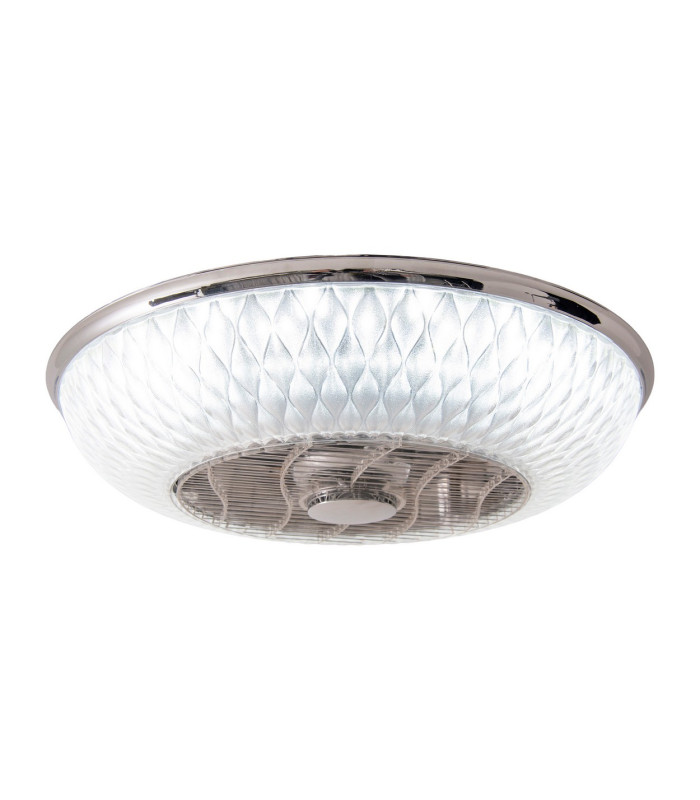 Viento Dimmable LED Ceiling Fan Clear/Transparent 3000-6000K Remote Control-9