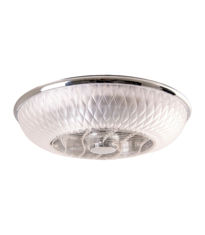 Viento Dimmable LED Ceiling Fan Clear/Transparent 3000-6000K Remote Control-10