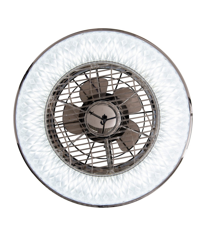 Viento Dimmable LED Ceiling Fan Clear/Transparent 3000-6000K Remote Control-11