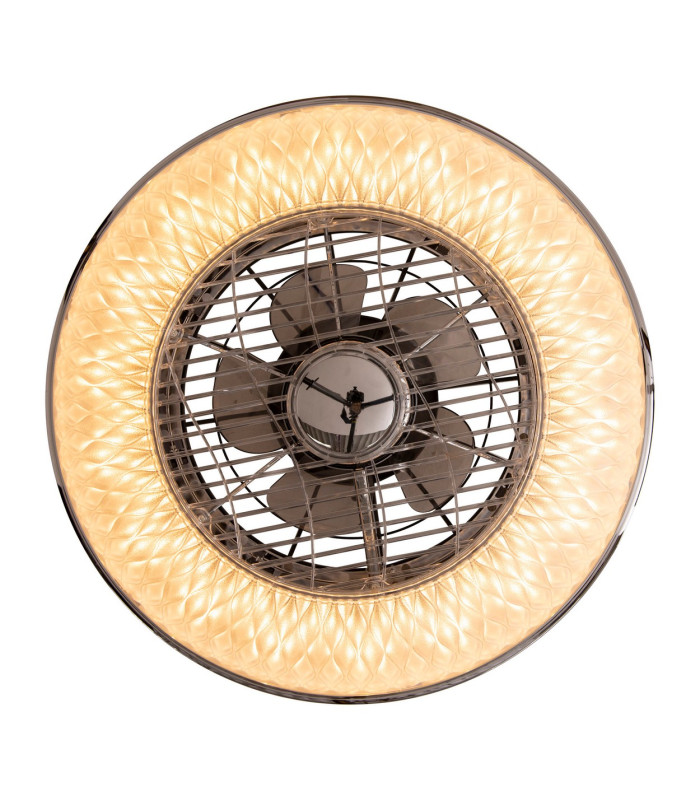 Viento Dimmable LED Ceiling Fan Clear/Transparent 3000-6000K Remote Control-12