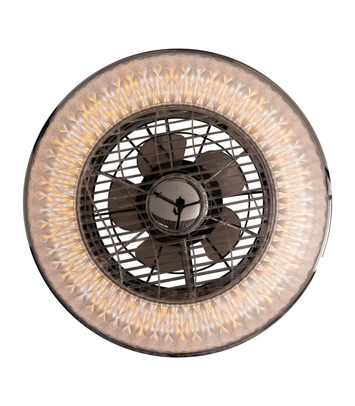 Viento Dimmable LED Ceiling Fan Clear/Transparent 3000-6000K Remote Control-14