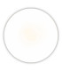 Mesa LED Flush Ceiling Light White PIR Motion Sensor 4000K IP44-6