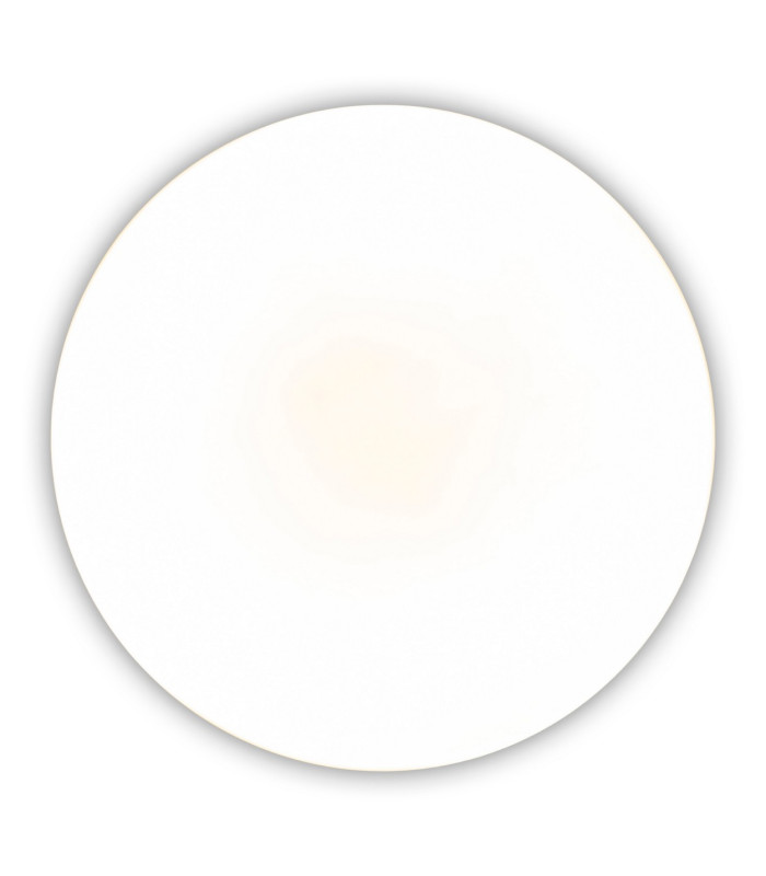 Mesa LED Flush Ceiling Light White PIR Motion Sensor 4000K IP44-6