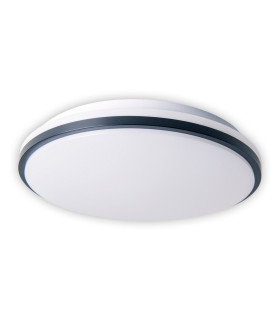 Irvine Dimmable LED Flush Ceiling Light White 4100K-1