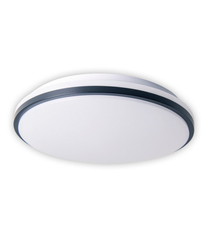 Irvine Dimmable LED Flush Ceiling Light White 4100K-1