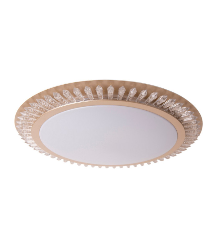 Madison Dimmable LED Decorative Flush Ceiling Light Gold 3000-6500K Remote Control-1