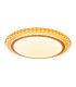 Madison Dimmable LED Decorative Flush Ceiling Light Gold 3000-6500K Remote Control-6
