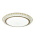 Madison Dimmable LED Decorative Flush Ceiling Light Gold 3000-6500K Remote Control-7