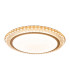 Madison Dimmable LED Decorative Flush Ceiling Light Gold 3000-6500K Remote Control-8