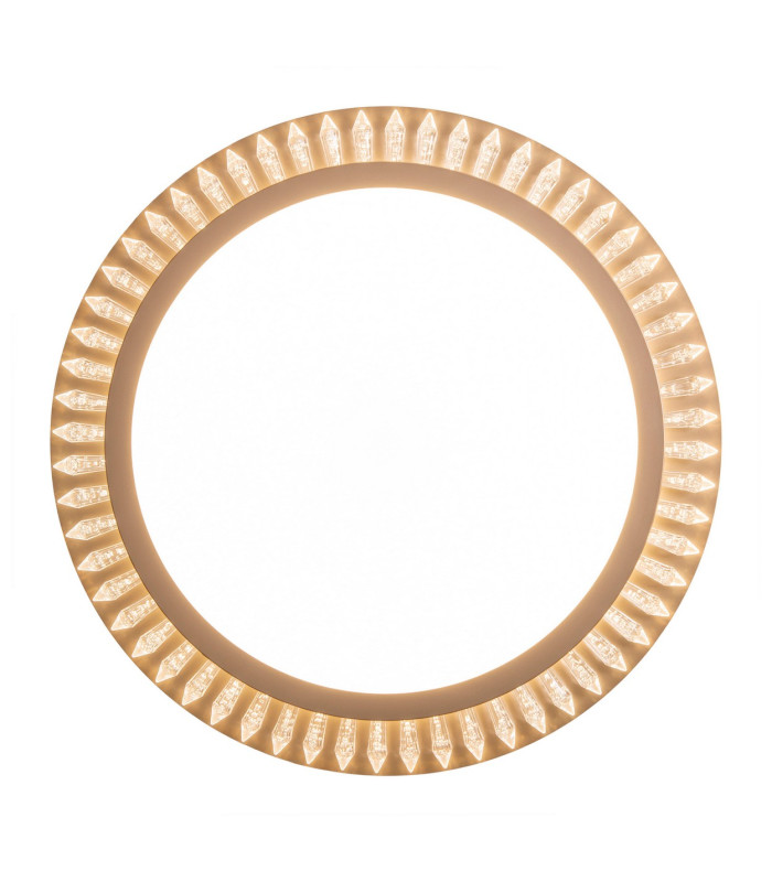 Madison Dimmable LED Decorative Flush Ceiling Light Gold 3000-6500K Remote Control-9