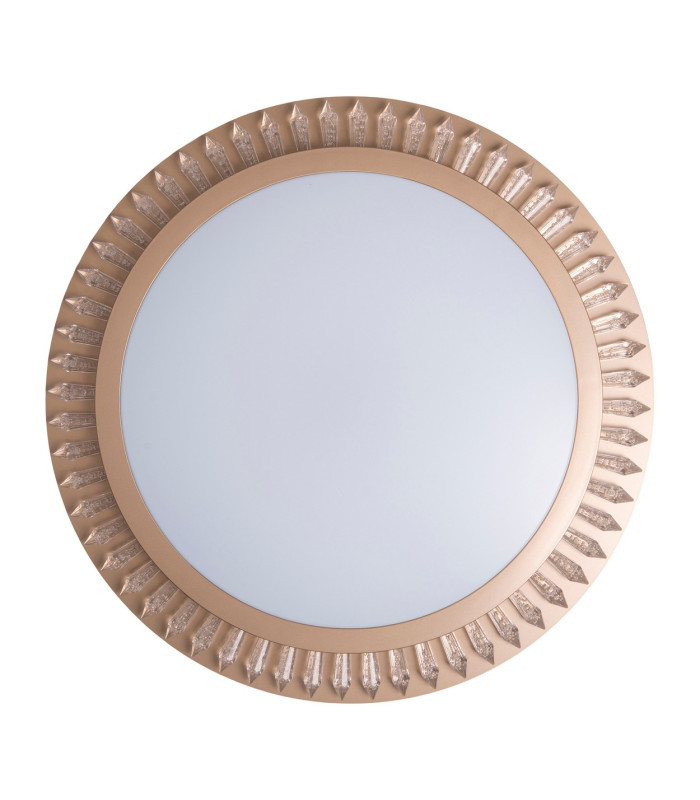 Madison Dimmable LED Decorative Flush Ceiling Light Gold 3000-6500K Remote Control-12