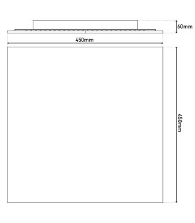 Panel Dimmable LED CCT Panel Multi Colour 3000-7000K-2