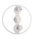 Ronda Integrated LED Semi Flush Ceiling Light White 3000K-12