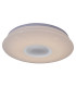 Montreal CCT Integrated LED Semi Flush Ceiling Light White 2700-6500K IP44 Remote Control-4