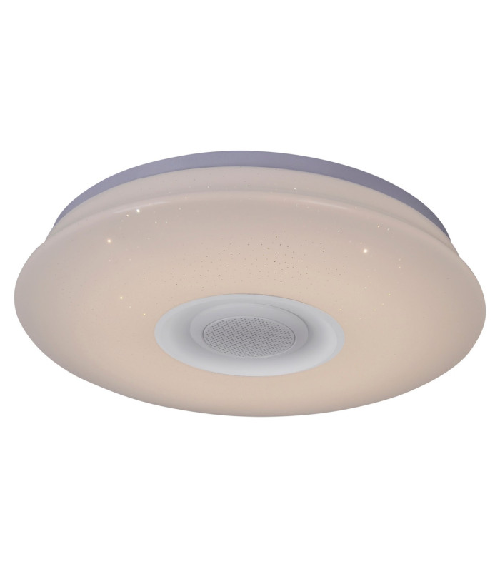 Montreal CCT Integrated LED Semi Flush Ceiling Light White 2700-6500K IP44 Remote Control-4