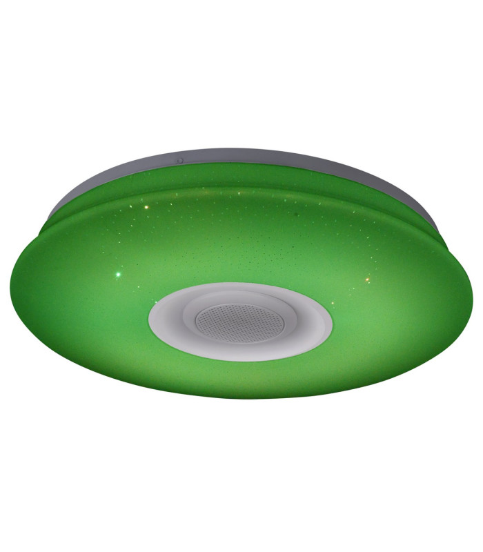 Montreal CCT Integrated LED Semi Flush Ceiling Light White 2700-6500K IP44 Remote Control-6