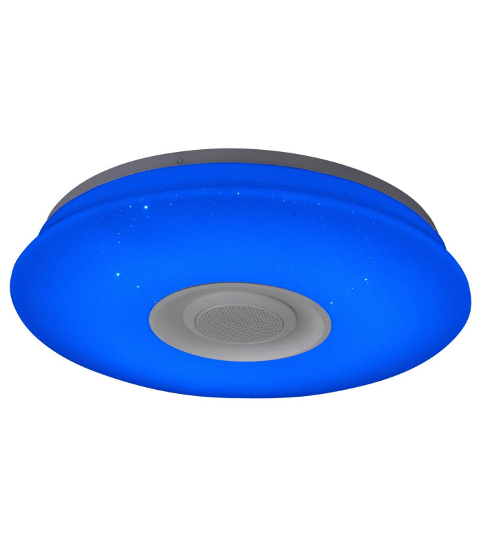 Montreal CCT Integrated LED Semi Flush Ceiling Light White 2700-6500K IP44 Remote Control-7