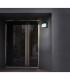 Aurel LED Solar Outdoor Motion Sensor Wall Lamp Black PIR + Dusk to Dawn Sensor 7000K IP44-4