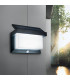Aurel LED Solar Outdoor Motion Sensor Wall Lamp Black PIR + Dusk to Dawn Sensor 7000K IP44-5