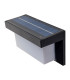 Aurel LED Solar Outdoor Motion Sensor Wall Lamp Black PIR + Dusk to Dawn Sensor 7000K IP44-8