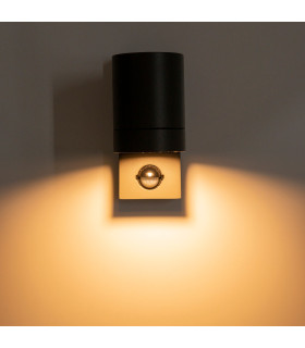 Rombe Outdoor Wall Down Lamp Anthracite PIR + Dusk to Dawn Sensor 1xGU10 IP54-2