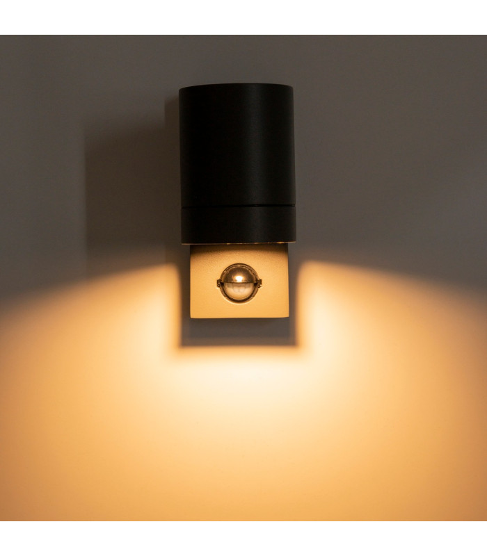Rombe Outdoor Wall Down Lamp Anthracite PIR + Dusk to Dawn Sensor 1xGU10 IP54-2