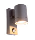 Rombe Outdoor Wall Down Lamp Anthracite PIR + Dusk to Dawn Sensor 1xGU10 IP54-6