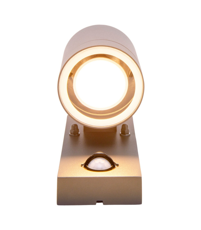 Rombe Outdoor Wall Down Lamp Anthracite PIR + Dusk to Dawn Sensor 1xGU10 IP54-8