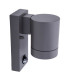 Rombe Outdoor Wall Down Lamp Anthracite PIR + Dusk to Dawn Sensor 1xGU10 IP54-12
