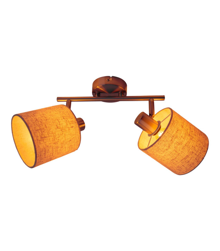 Maron Twin Ceiling Spotlight Nature 2xE14-5