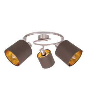 Maron Ceiling Spotlight Clusters Brown 3xE14-1