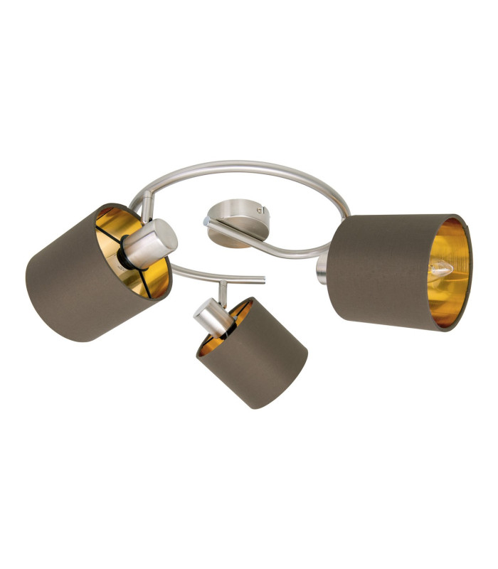 Maron Ceiling Spotlight Clusters Brown 3xE14-5