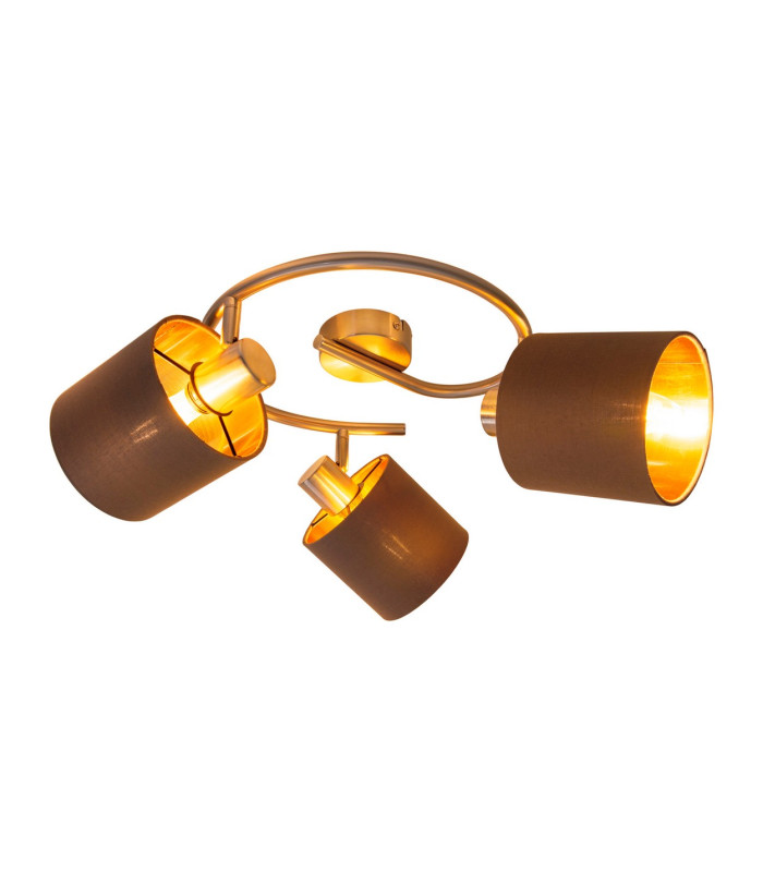 Maron Ceiling Spotlight Clusters Brown 3xE14-6