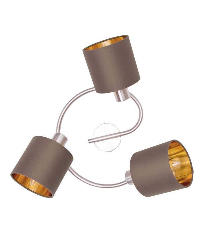 Maron Ceiling Spotlight Clusters Brown 3xE14-7