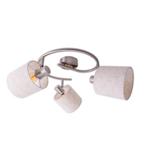 Maron Ceiling Spotlight Clusters Beige 3xE14-1